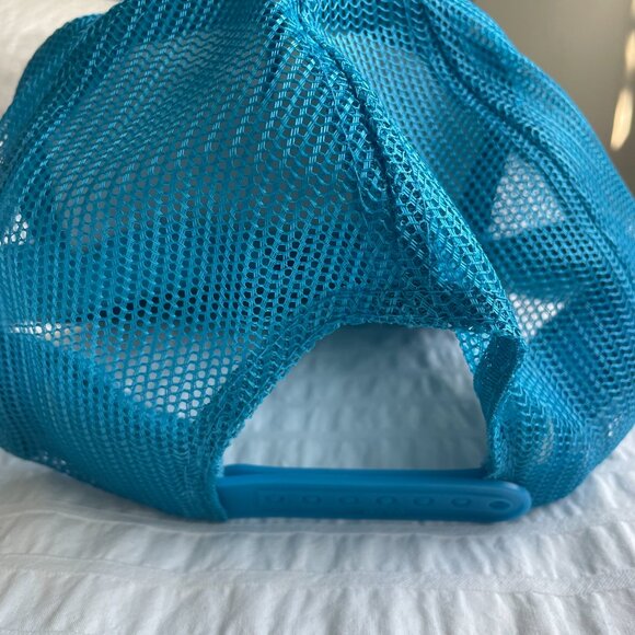 Kona Big Wave Mesh Back Trucker Hat in blue - Picture 4 of 6